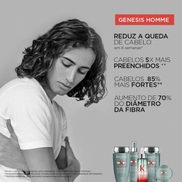 Sérum Kérastase Genesis Homme Anti-Chute Fortifiant - Imagem 4