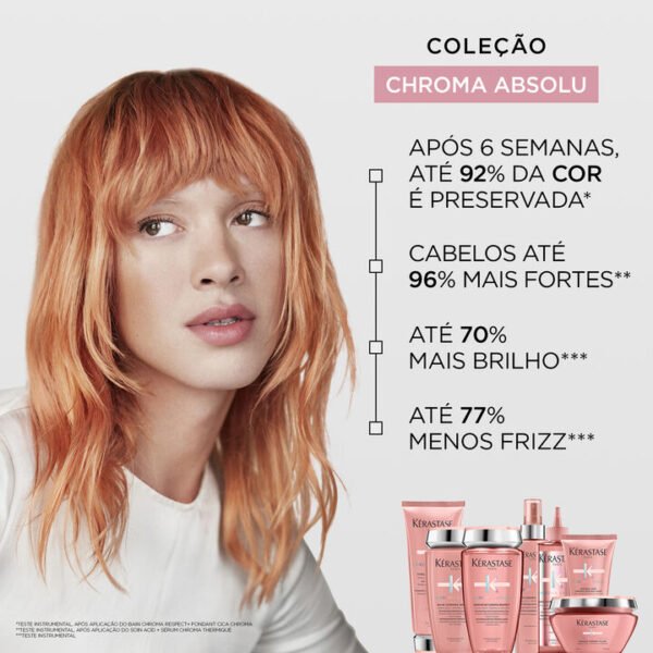Shampoo Kérastase Chroma Absolu Bain Riche Chroma Respect - Imagem 5
